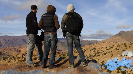 Tandempiloten bei der Thermik-Fahndung